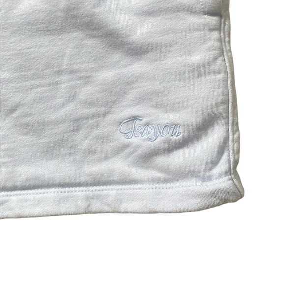 Tea You Apres Sport Fleece Shorts Men’s size Large in Light Blue - Picture 3 of 6